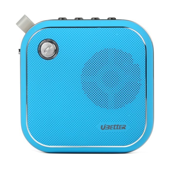 Sport Speaker, Ubetter Outdoor Portable Bluetooth 3.0 Speaker with Enhanced Bass and Built-In Microphone (Blue)