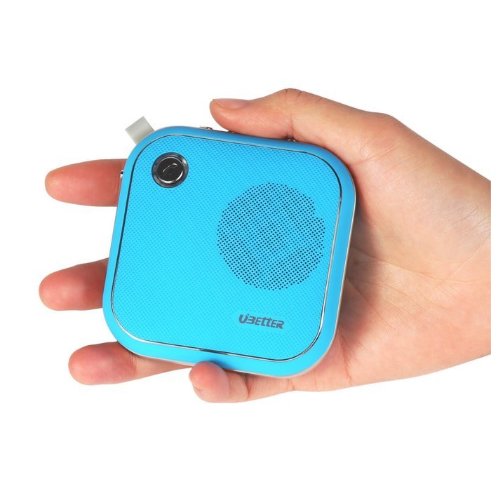 Sport Speaker, Ubetter Outdoor Portable Bluetooth 3.0 Speaker with Enhanced Bass and Built-In Microphone (Blue) N5