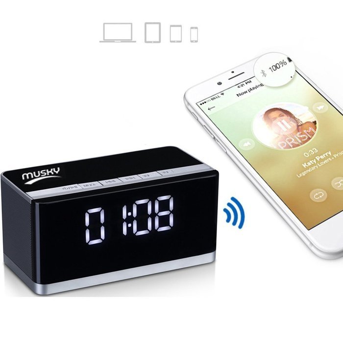 AEDILYS Portable Wireless Speaker,Stereo surround Sound with Enhanced Bass made for Outdoors / Indoor Entertainment... N5