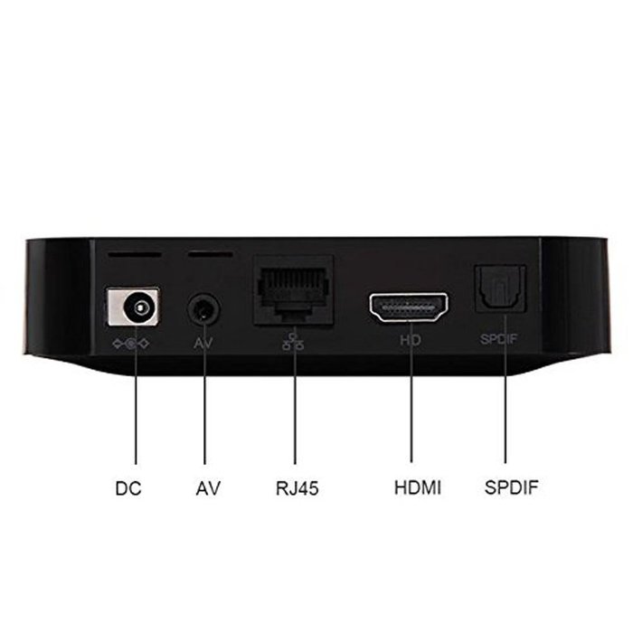 Foxnovo Android 4.4 2.0GHz 2GB,8GB Ultra HD Android TV Box Mini PC Media Player N13