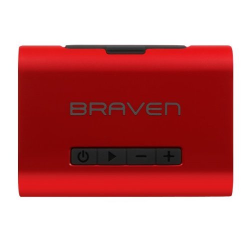 Braven 440 Water Resistant Portable Wireless Bluetooth Speaker with PowerBank (Purple) N5