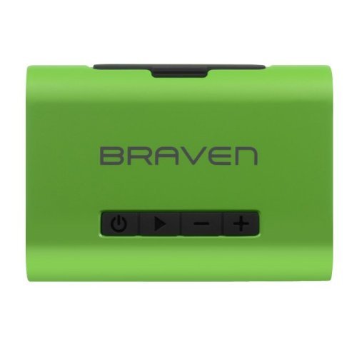 Braven 440 Water Resistant Portable Wireless Bluetooth Speaker with PowerBank (Purple) N9
