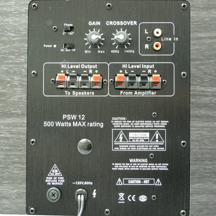 Acoustic Audio HT-65 In-Wall/Ceiling 5.1 Home Theater 6.5" Speakers and 12" Powered Sub HT-65-PS12 N3
