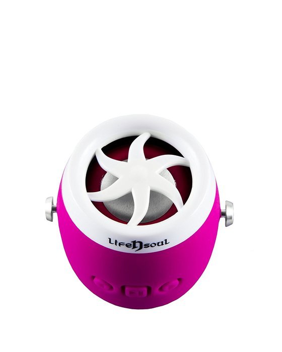 Life n Soul BM101-BR IPX4 Mini Water Resistant Bluetooth Speaker (Black) N17