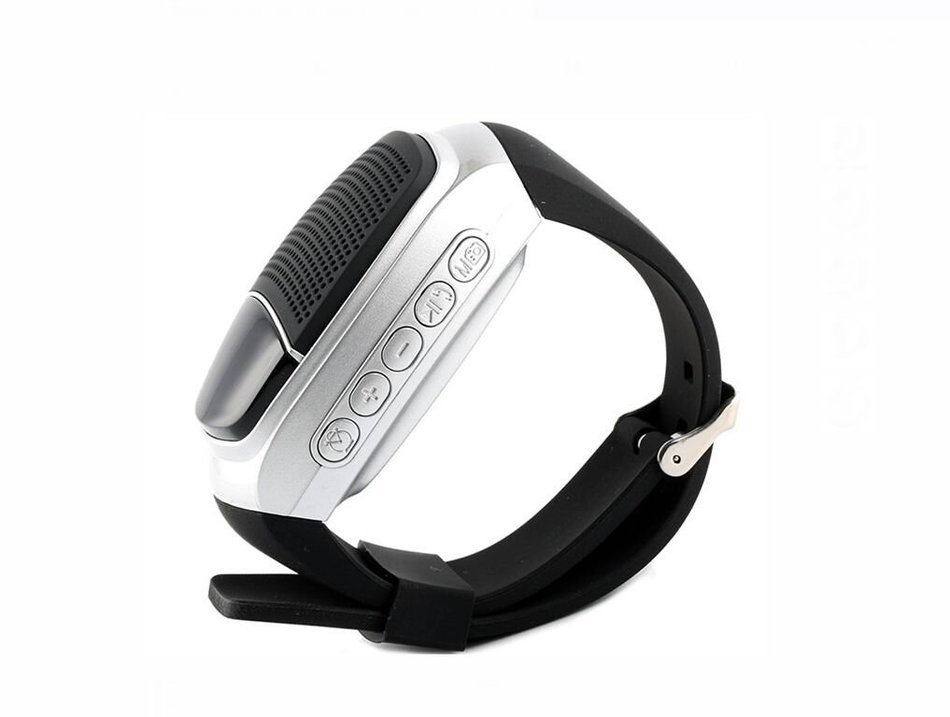 ETE Upgraded Multi-functional Bluetooth Watch Speaker: Mp3 Music Player, LED Display, Stopwatch, Alarm Clock,... N18