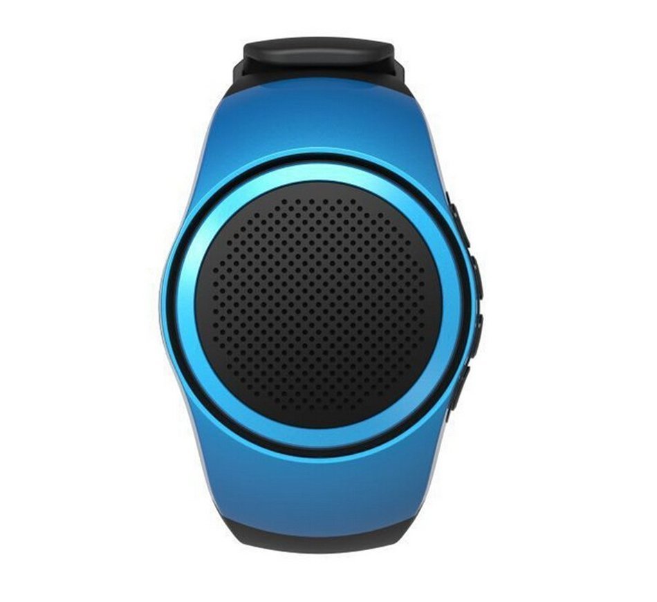 ETE Upgraded Multi-functional Bluetooth Watch Speaker: Mp3 Music Player, LED Display, Stopwatch, Alarm Clock,... N20