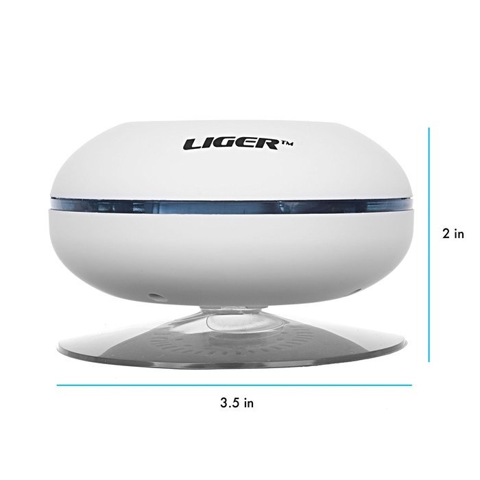 Waterproof Shower Speaker, Liger Waterproof Wireless Bluetooth Shower Speaker & Hands-free Speakerphone - Exclusive... N6