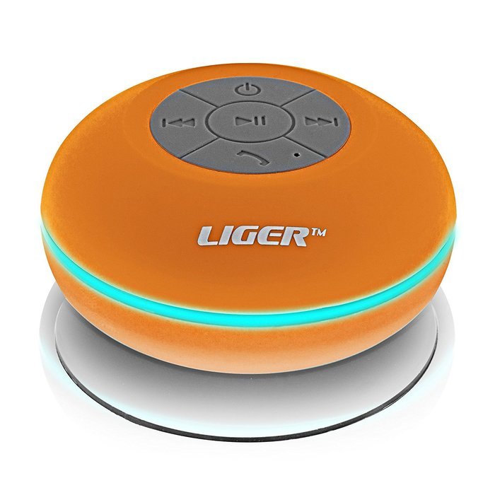 Waterproof Shower Speaker, Liger Waterproof Wireless Bluetooth Shower Speaker & Hands-free Speakerphone - Exclusive... N8