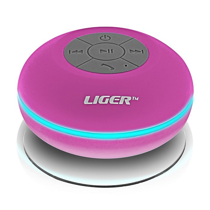 Waterproof Shower Speaker, Liger Waterproof Wireless Bluetooth Shower Speaker & Hands-free Speakerphone - Exclusive... N12