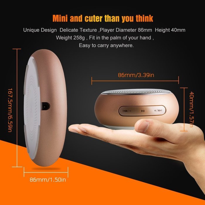 Levitation Speaker UPPEL Wireless Bluetooth Speaker With Lights Music Dancing Support Touch-sensitive Keys, Wireless... N8