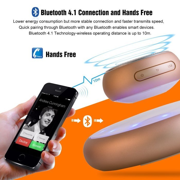 Levitation Speaker UPPEL Wireless Bluetooth Speaker With Lights Music Dancing Support Touch-sensitive Keys, Wireless... N10