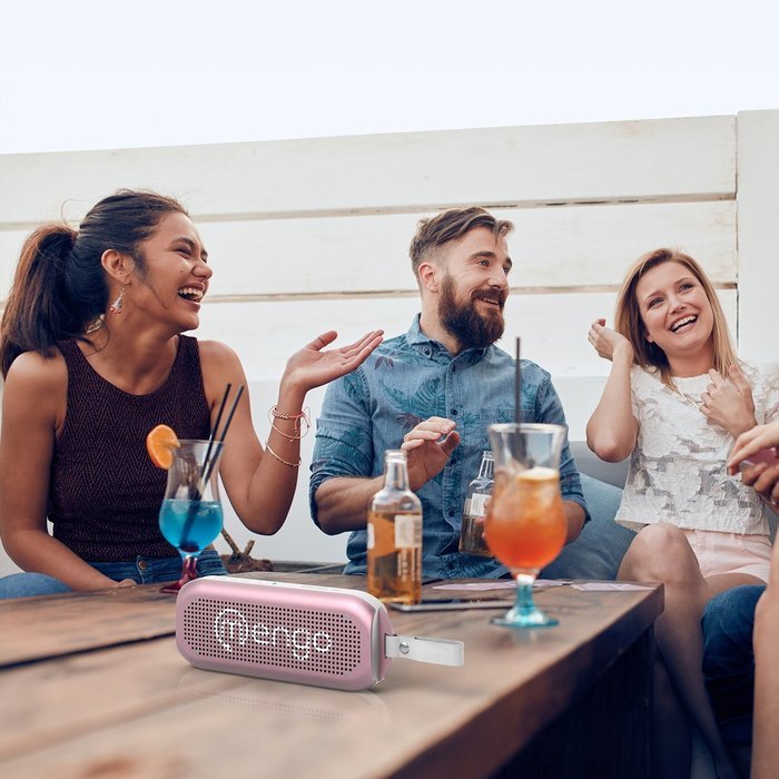 Mengo AquaPOD &ndash; Aluminum Waterproof / Outdoor Wireless Bluetooth Speaker [10-Watt Deep Bass Portable Speaker]... N5