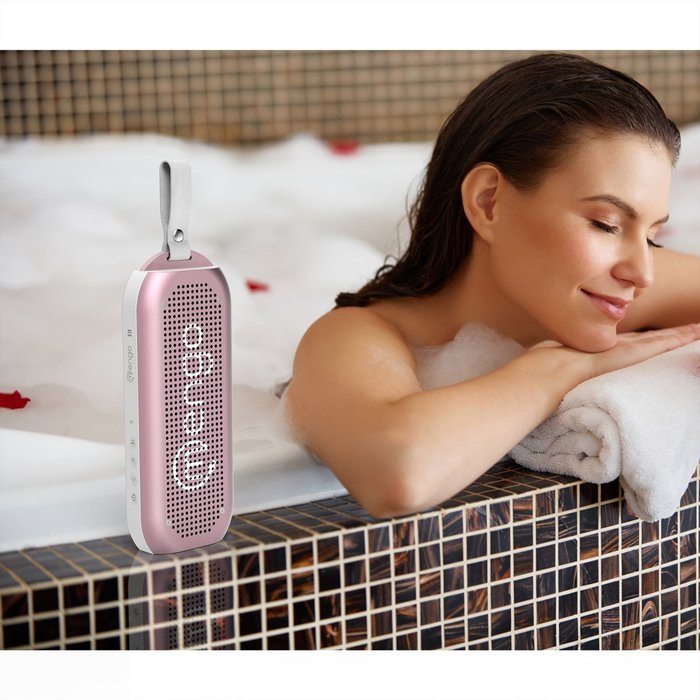 Mengo AquaPOD &ndash; Aluminum Waterproof / Outdoor Wireless Bluetooth Speaker [10-Watt Deep Bass Portable Speaker]... N6