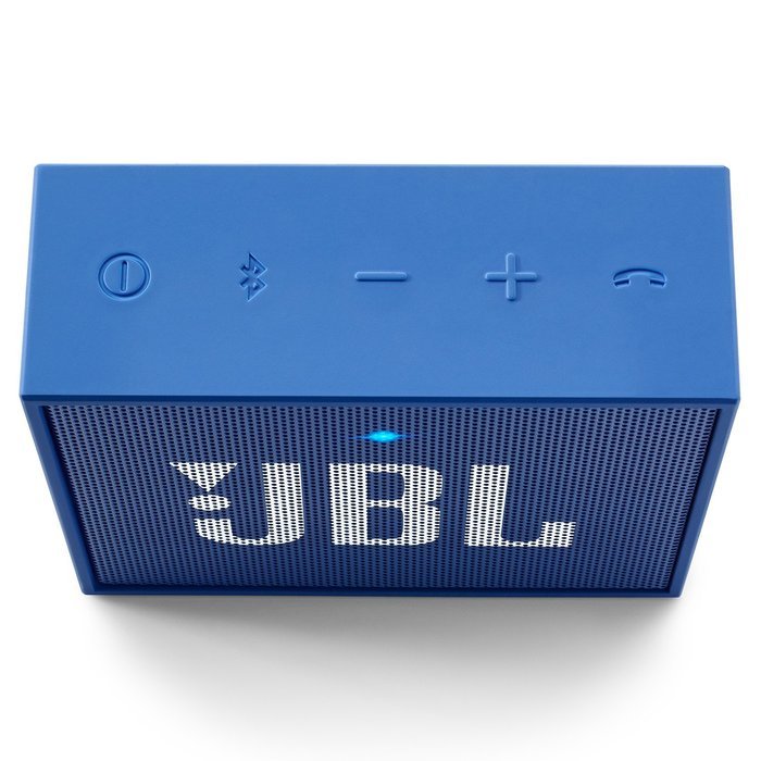 JBL GO Portable Wireless Bluetooth Speaker W/ A Built-In Strap-Hook (BLUE) N4