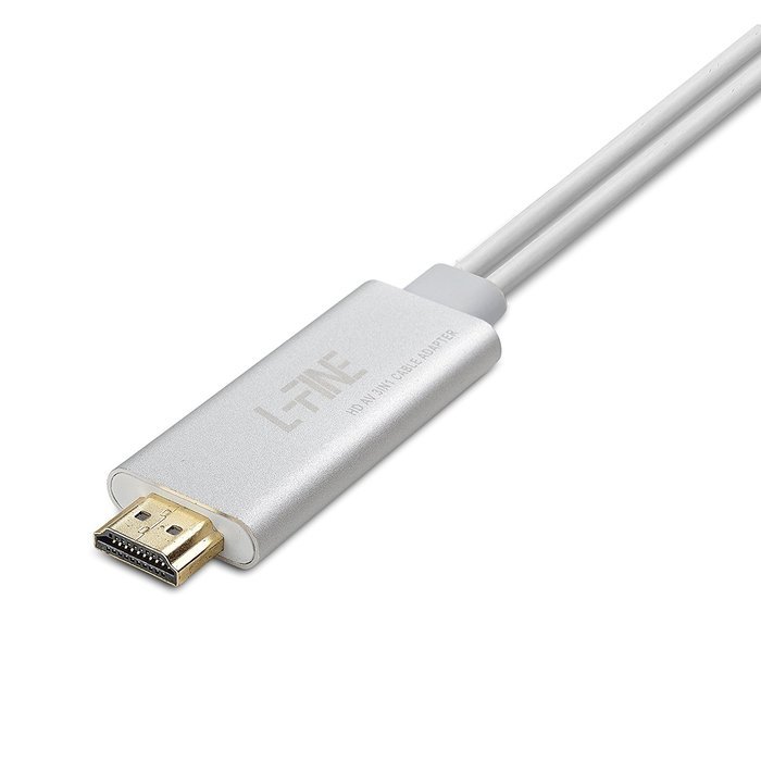 L-Fine Airplay Miracast HDMI Media Streaming Adapter Cable for iPhone Android Phone N4