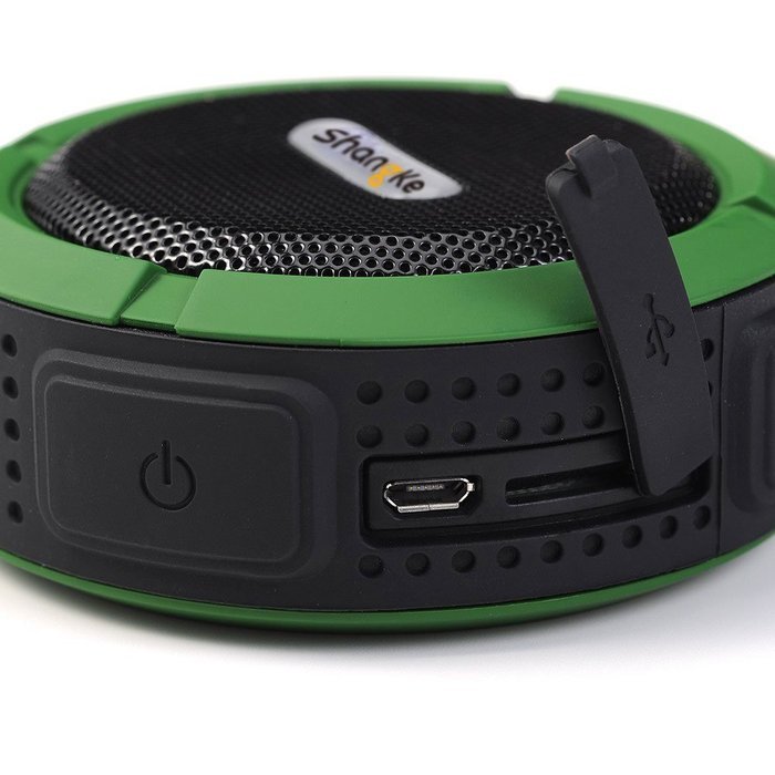Shangke(TM) Portable Wireless Bluetooth Outdoor Mini Speaker, with Suction Cup/Mic/Hands-Free Speakerphone shower... N2
