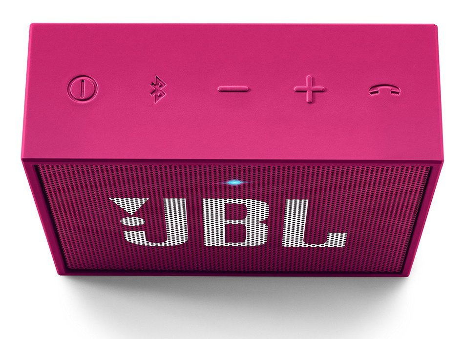 JBL GO Portable Wireless Bluetooth Speaker W/ A Built-In Strap-Hook (PINK) N9