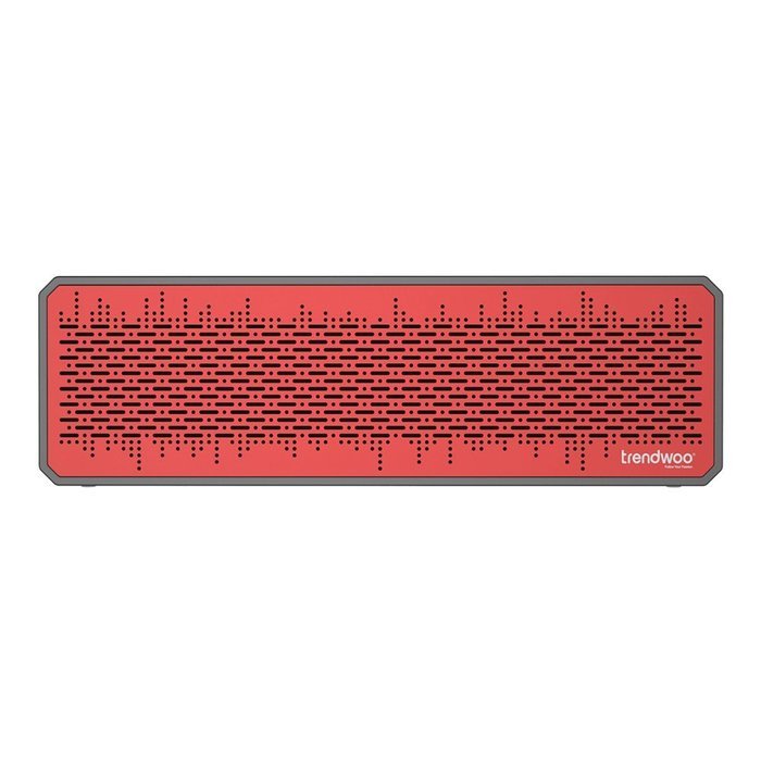 Trendwoo Bluetooth Speaker Protable Dual-Driver Stereo Speakers with Subwoofer Wireless Shower Waterproof Speaker N7