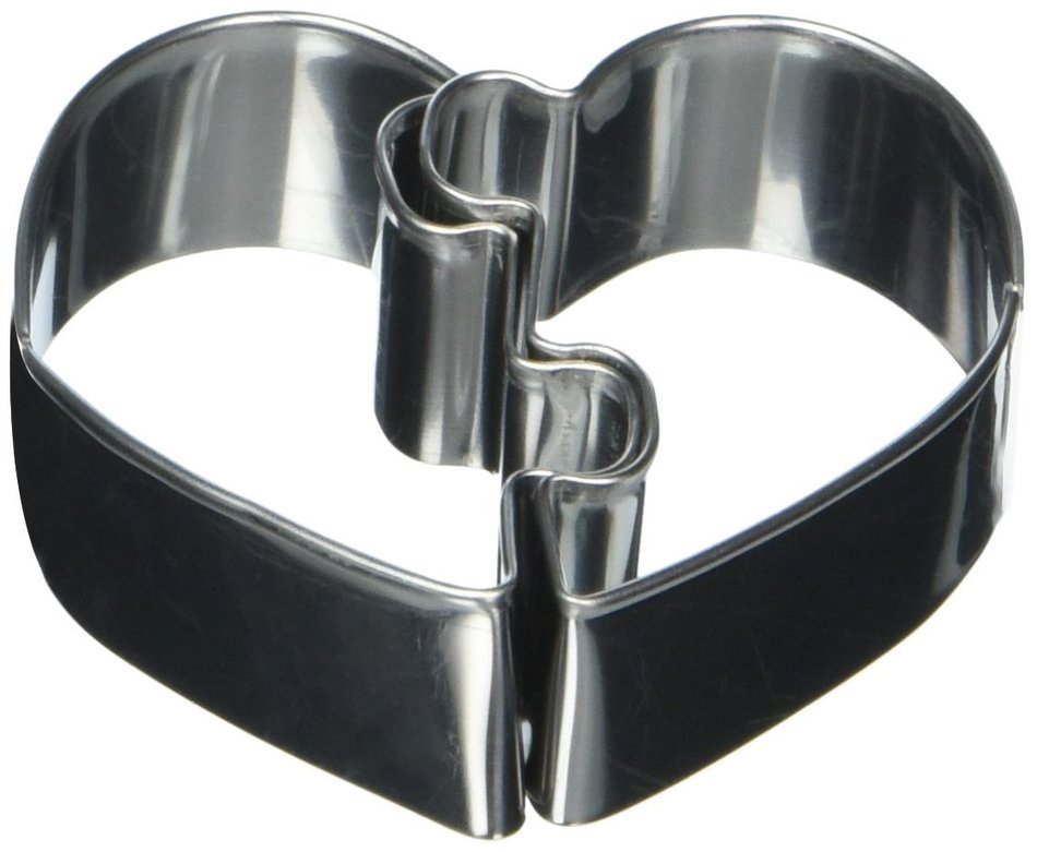 Artisano Designs "A Perfect Fit" Heart Puzzle Cookie Cutters