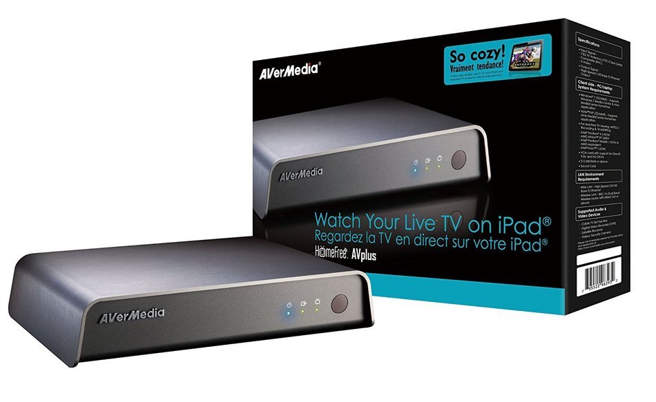 AVerMedia HomeFree Avplus - Watch Live TV on iPad/laptop