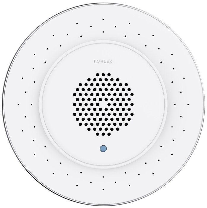 KOHLER K-9245-BN 2.5 GPM Moxie Showerhead and Wireless Speaker, Vibrant Brushed Nickel N5