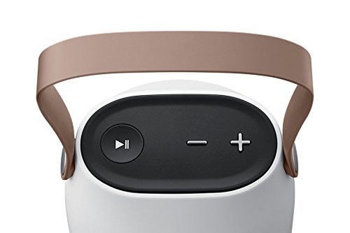 Samsung Bottle Design LED Lighting 360 Degrees Wireless Charging Bluetooth Speaker EO-SG710 (International Version) N4