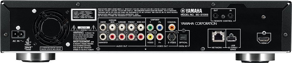 Yamaha BD-S1065BL Blu-Ray Disc Player N3