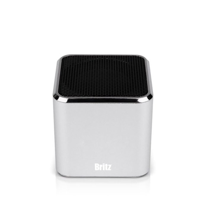 Britz Br-3000 Mini Portable Bluetooth Speaker Wireless Rechargeable Sound Cube Bluetooth Receive
