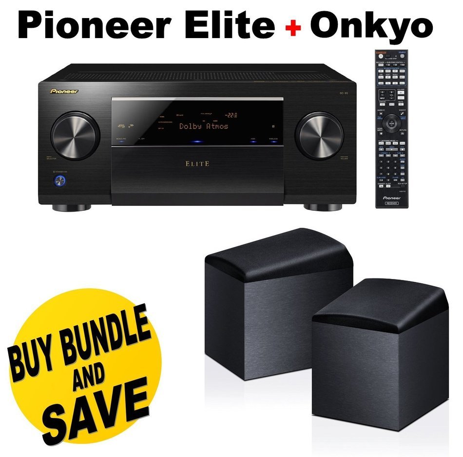 Pioneer Elite SC-95 9.2 Channel Networked Class D3 Av Receiver with Built-in Bluetooth, Wi-fi & Dolby Atmos +... N2