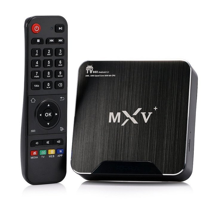 Hindotech MXV+ Android 5.1 TV Box Amlogic S905 Quad Core DDR3 1G HDMI 2.0 WIFI 1080i/p Kodi 16.0 FullY loaded...