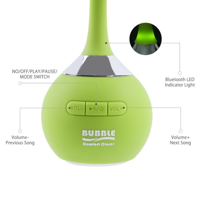 BUBBLE Portable Bluetooth Speaker Blutooth 4.1 Colorful Green N2
