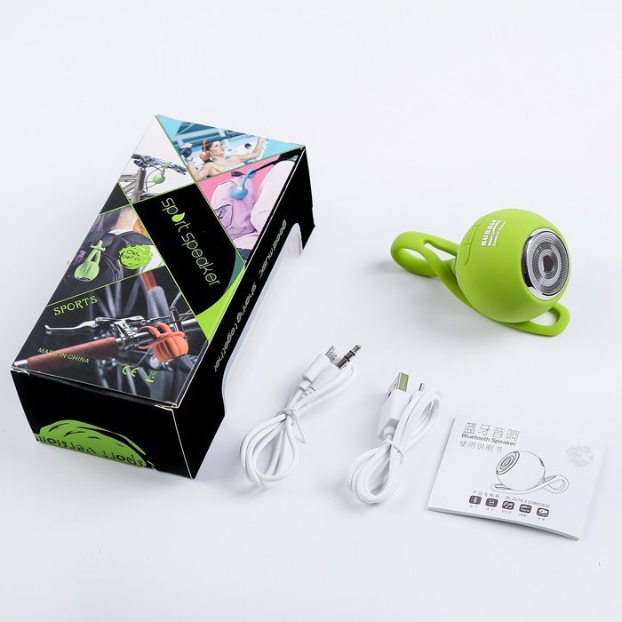 BUBBLE Portable Bluetooth Speaker Blutooth 4.1 Colorful Green N7