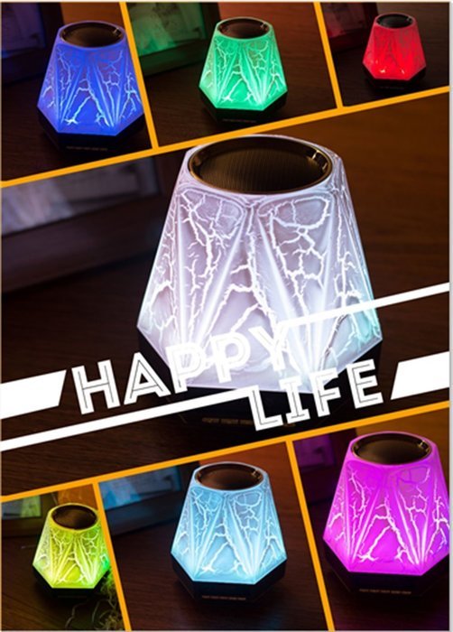 Greatever Magic Wireless Bluetooth Speaker With FM Radio/Alarm/Lamp/Clock ,Portable Colorful LED Night Light,Support... N2