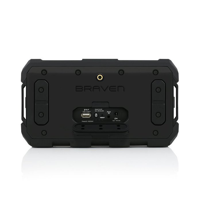 Braven BRV-BLADE Wireless Portable Bluetooth Speaker [22 Hour Playtime][Waterproof] 4000 mAh Power Bank Charger... N3