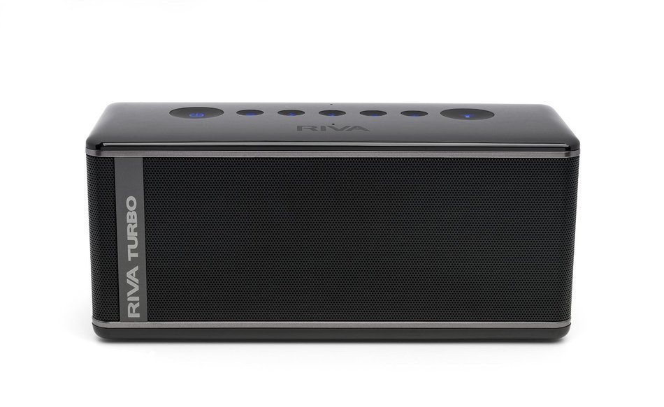 RIVA TURBO X RTX01B Premium Wireless Bluetooth Speaker (Black) N3