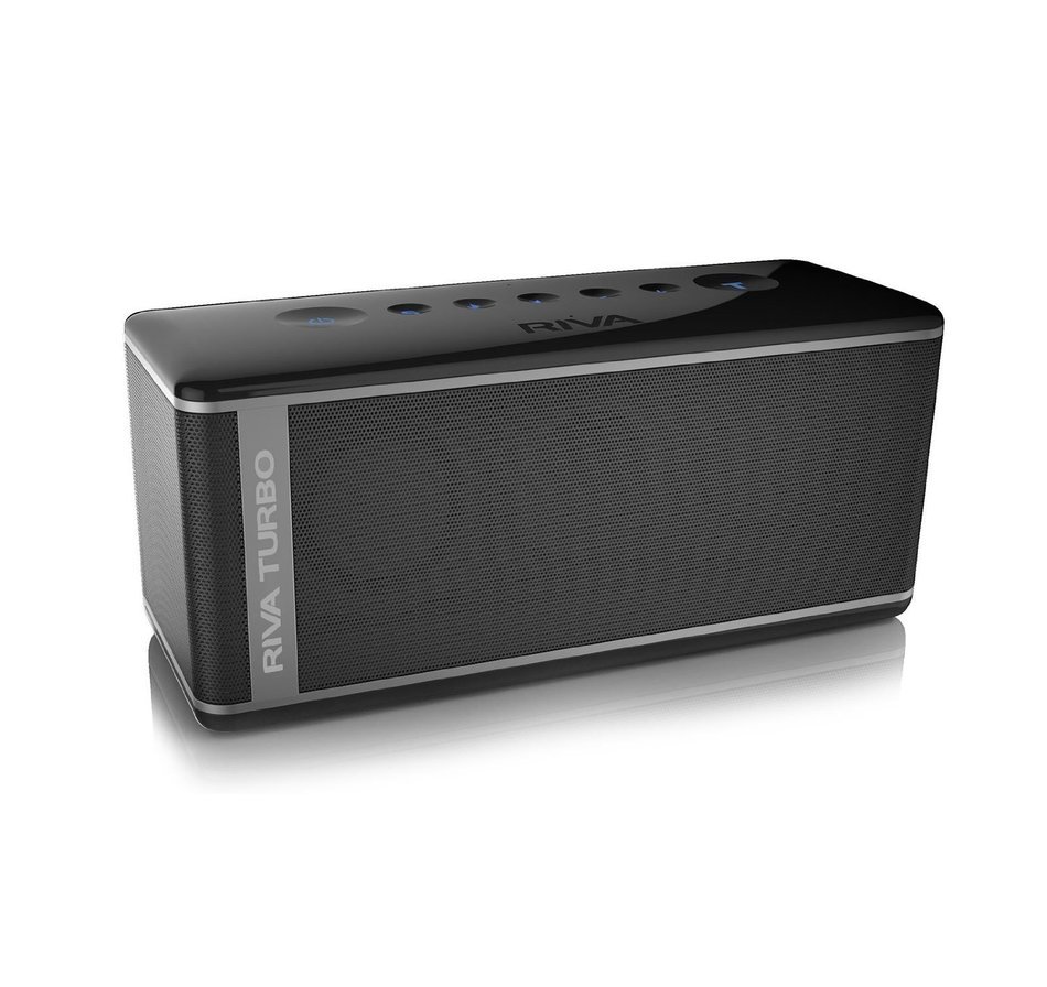 RIVA TURBO X RTX01B Premium Wireless Bluetooth Speaker (Black) N6
