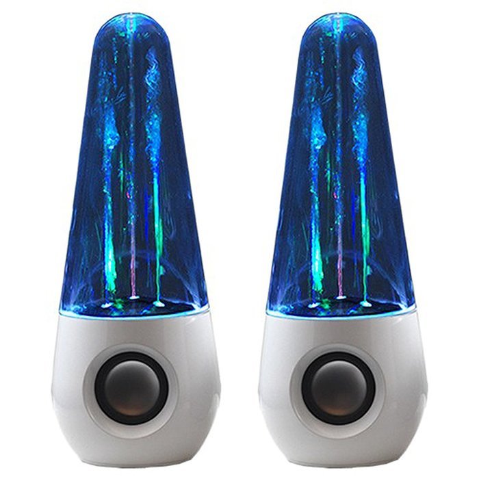 Craig Electronics Twin Water Dancing Speaker with Bluetooth Wireless Technology