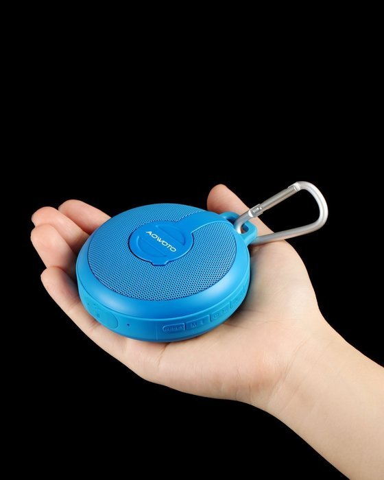 AOWOTO Outdoor Ultra Portable Wireless Bluetooth Speaker,hands Free Waterproof Shower Speaker with Tf Card Compatible... N3