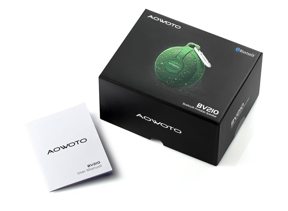 AOWOTO Outdoor Ultra Portable Wireless Bluetooth Speaker,hands Free Waterproof Shower Speaker with Tf Card Compatible... N6