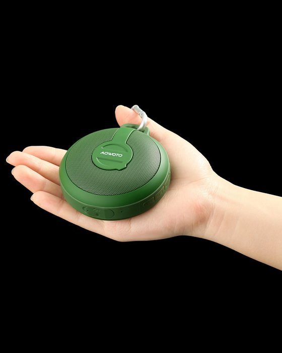 AOWOTO Outdoor Ultra Portable Wireless Bluetooth Speaker,hands Free Waterproof Shower Speaker with Tf Card Compatible... N9