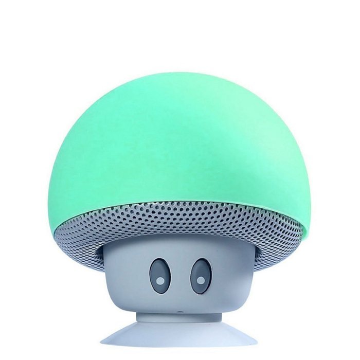 NSK Mini Portable Mushroom Bluetooth Speaker Green