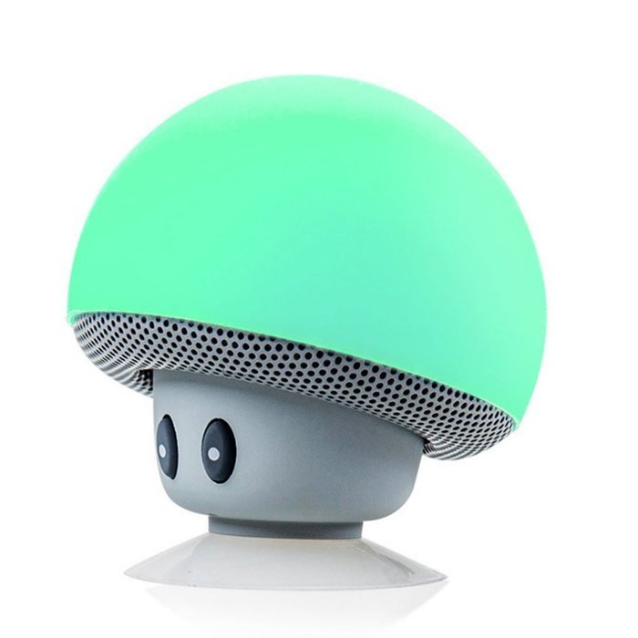 NSK Mini Portable Mushroom Bluetooth Speaker Green N2