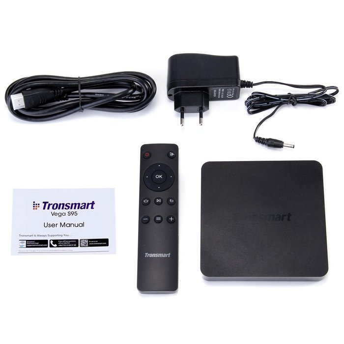 Tronsmart Vega S95 Meta 4K Streaming Media Player With Gigabit Port HDMI 2.0 64-Bit Android 5.1.1 TV Box N2
