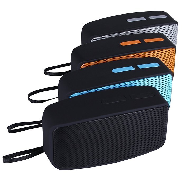 Bluetooth Speaker , Wewdigi Portable Wireless Surround Sound FM Bluetooth Speaker -Black N4