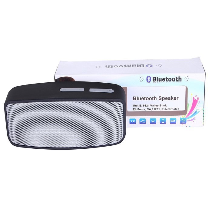 Bluetooth Speaker , Wewdigi Portable Wireless Surround Sound FM Bluetooth Speaker -Black N12