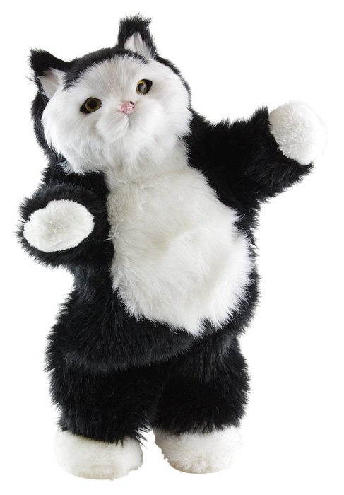Thumbs up dancing cat speaker , toys Stands 12"Tall,Soft Toy Speaker compatible with PC, tablet , iPhone, iPod... N4