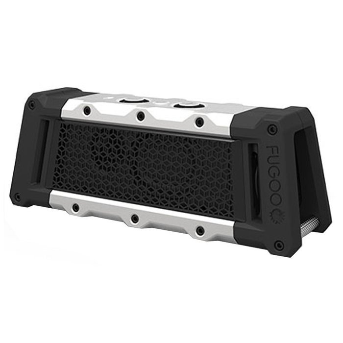 Fugoo Tough Portable Waterproof Speaker with Bluetooth Black/Silver (F6TFKS01) with Xtreme 2.4Amp Weatherproof... N3