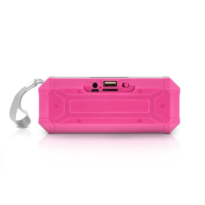 Aduro&reg; Amplify Sound Glow Wireless Portable Speaker w/ LED Light Show & Built-in FM Radio & Hands Free Calling... N8