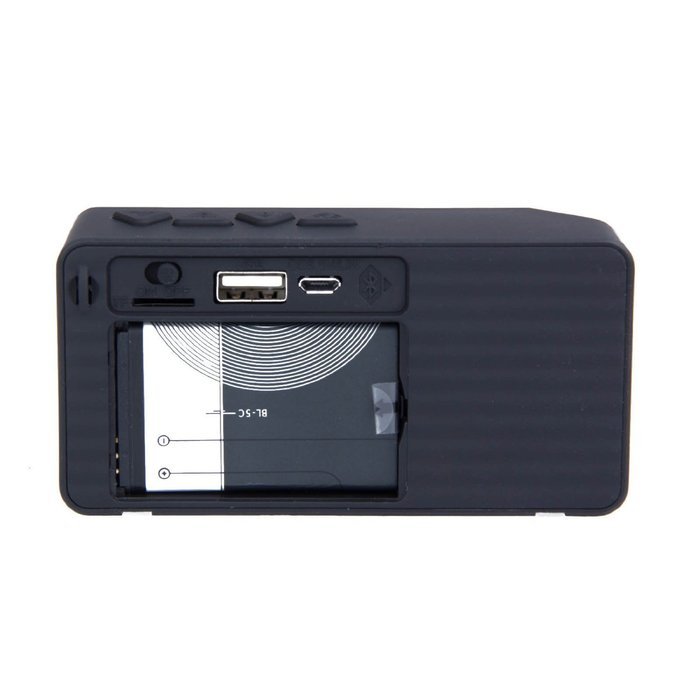 Niceshop&reg; Mini Jambox Wireless Bluetooth Speaker Handsfree Speaker with Detachable Rechargeable Battery Built-in... N19