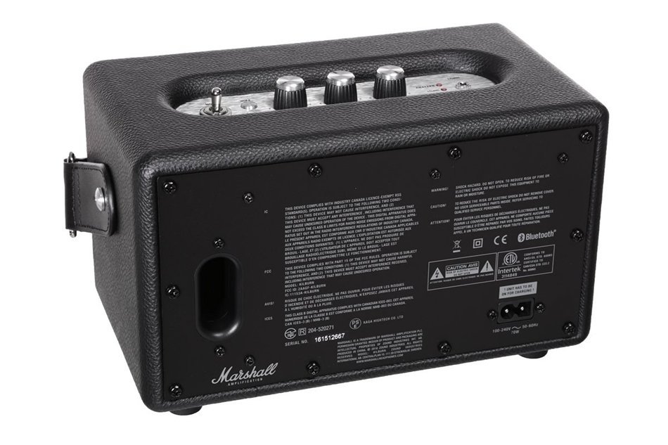 Marshall Kilburn Portable Bluetooth Speaker, Black (4091189) N6